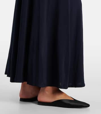 فستان ميدي من الجيرسيه الدرابيه Edan | Tove