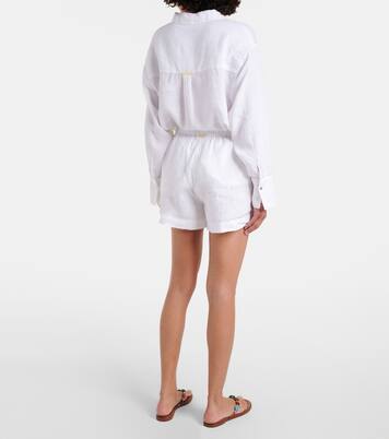 Shorts White Bay aus Leinen | Heidi Klein