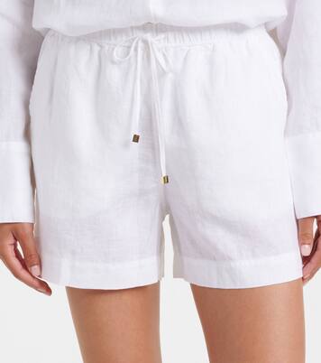 Shorts White Bay aus Leinen | Heidi Klein