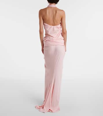 Robe longue en coton mélangé | Entire Studios