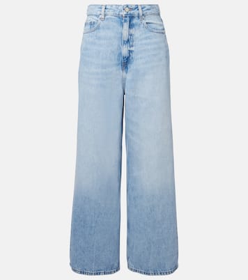 Mid-rise wide-leg jeans | Ganni