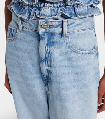 Mid-rise wide-leg jeans | Ganni