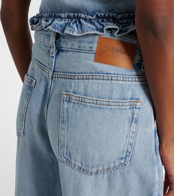 Mid-rise wide-leg jeans | Ganni