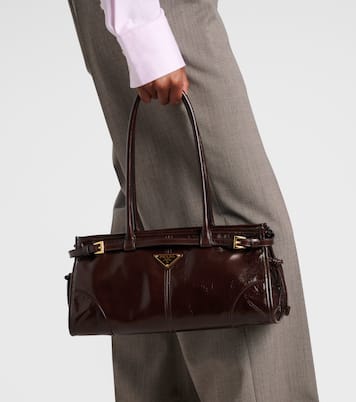 Prada Bonnie Medium leather shoulder bag | Prada