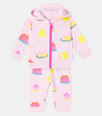 Baby printed cotton jersey tracksuit | Stella McCartney Kids