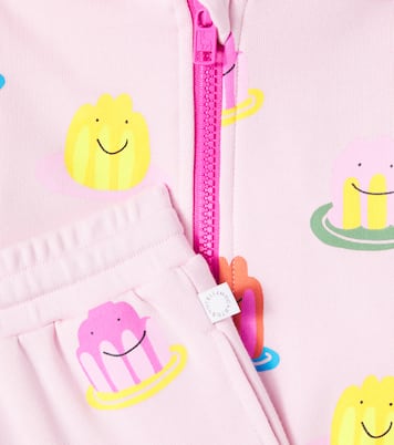 Baby printed cotton jersey tracksuit | Stella McCartney Kids