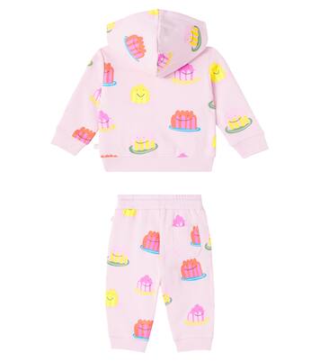 Baby printed cotton jersey tracksuit | Stella McCartney Kids