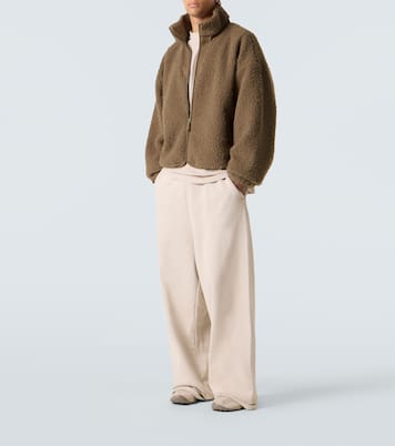 Cropped teddy jacket | Entire Studios