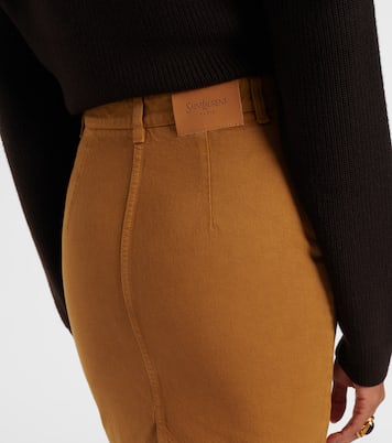 Bleistiftrock aus Baumwolle | Saint Laurent