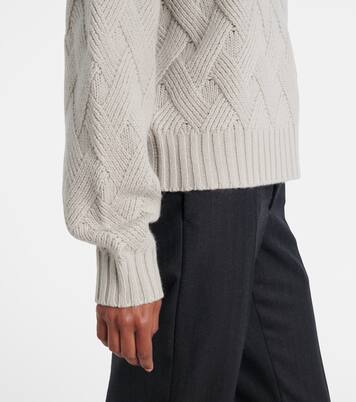 Pull en cachemire et laine | Jardin des Orangers