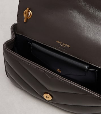 Loulou Mini leather shoulder bag | Saint Laurent