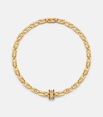 Halskette B.zero1 aus 18kt Gelbgold (750/1000) mit Keramik | Bvlgari