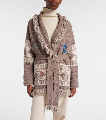 Cardigan en coton Written By The Ocean | Alanui