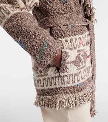 Cardigan en coton Written By The Ocean | Alanui