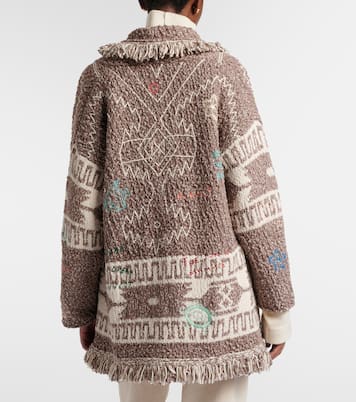 Cardigan en coton Written By The Ocean | Alanui