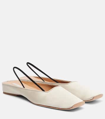 Kate leather slingback flats | Calvin Klein Collection