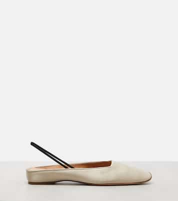 Kate leather slingback flats | Calvin Klein Collection