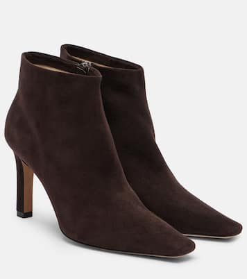 Bottines Carla en daim | The Row
