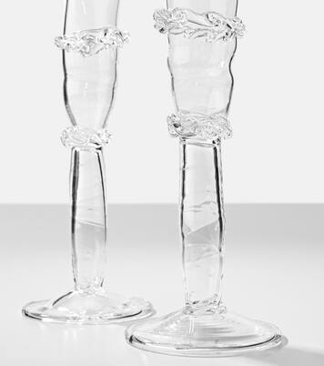 Crystal champagne flute | Alexander Kirkeby