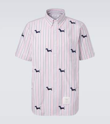 Striped cotton shirt | Thom Browne