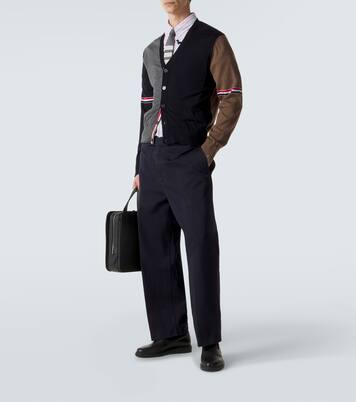 Striped cotton shirt | Thom Browne