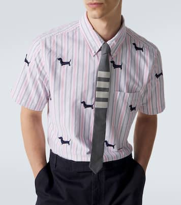 Striped cotton shirt | Thom Browne