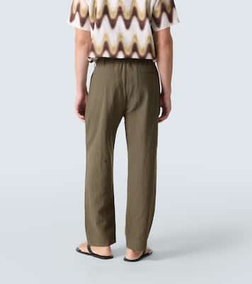 Gerade Mid-Rise-Hose | Commas