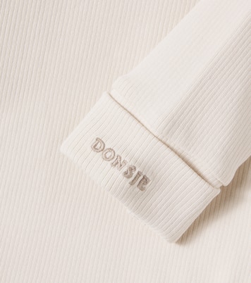 Baby Bienkes ribbed-knit cotton-blend bodysuit | Donsje