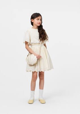 Ritza embroidered cotton top | Molo