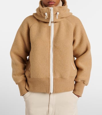 Chilliwack wool-blend fleece bomber jacket | Canada Goose