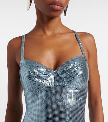 Chainmail gown | Rabanne