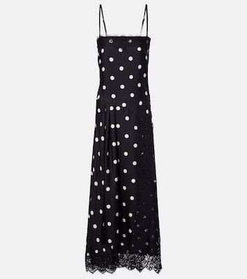 Slipdress Capo aus Seide mit Spitze | Sportmax