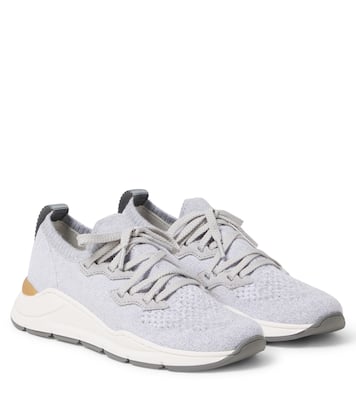 Sneakers aus Strick | Brunello Cucinelli Kids
