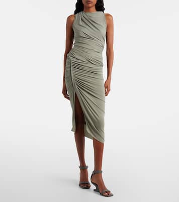 Lilies Luna draped jersey top | Rick Owens