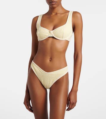 Polly gingham bikini bottoms | Montce