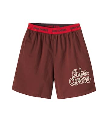 Bestickte Shorts aus Baumwolle | Bobo Choses