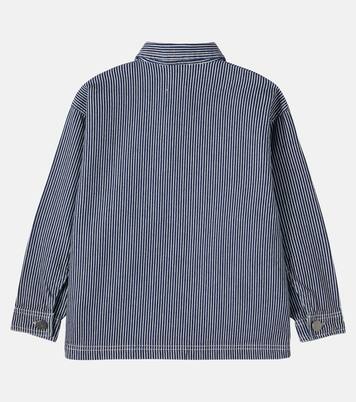 Giacca Cole in canvas di cotone a righe | Wheat