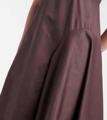 Vestido largo de algodón | Alémais