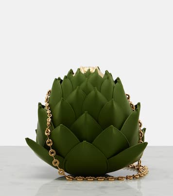 Clutch Paula's Ibiza Artichoke Small de piel | Loewe