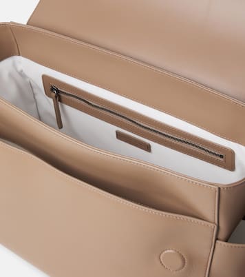 Baby leather changing bag | Brunello Cucinelli Kids