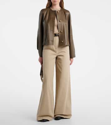 High-rise wide-leg jeans | Max Mara