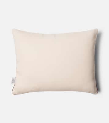 Silk and cotton velvet cushion | Les-Ottomans