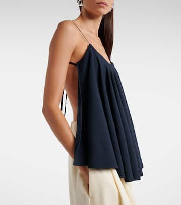 Top aus Jersey mit offenem Rücken | Jacquemus