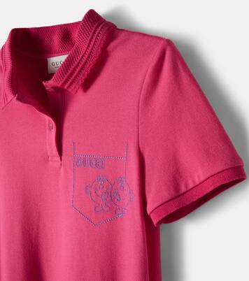 x Mr. Men Little Miss cotton-blend polo dress | Gucci Kids