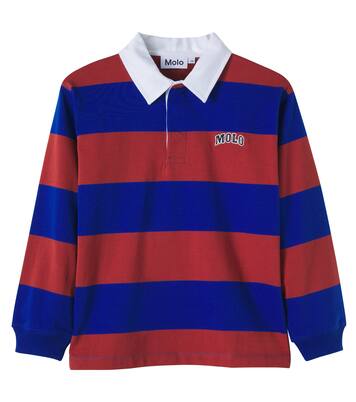 Relz striped cotton polo shirt | Molo