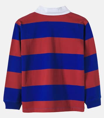 Relz striped cotton polo shirt | Molo