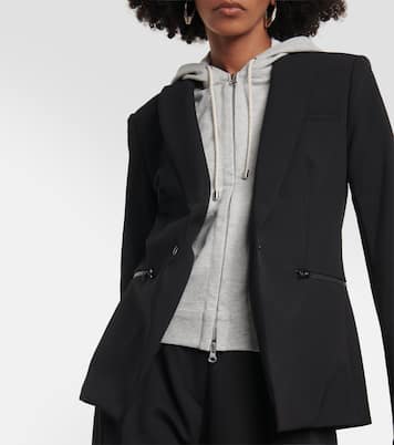 Scuba Dickey hooded jacket | Veronica Beard