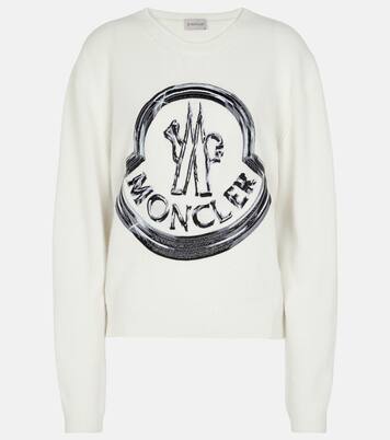 Logo wool and cashmere sweater | Moncler