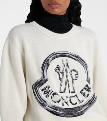 Logo wool and cashmere sweater | Moncler