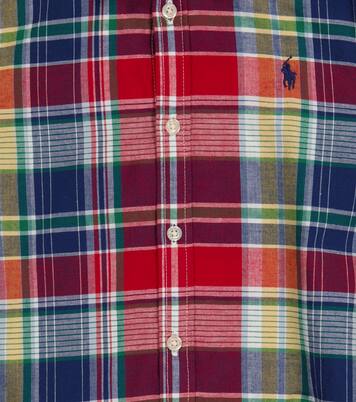 Robe à carreaux en coton | Polo Ralph Lauren Kids
